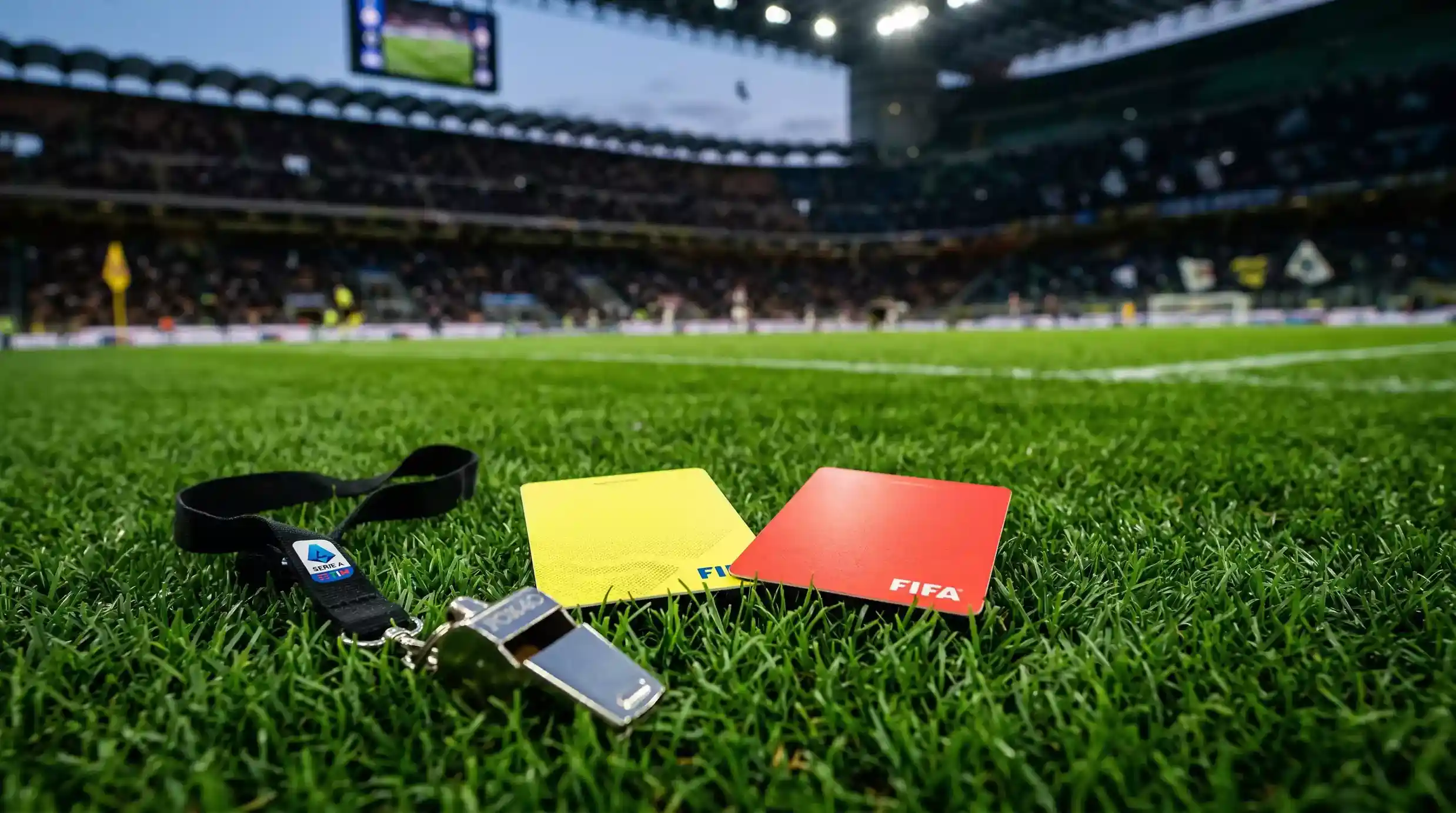 Apuestas tarjetas Serie A amarillas booking points
