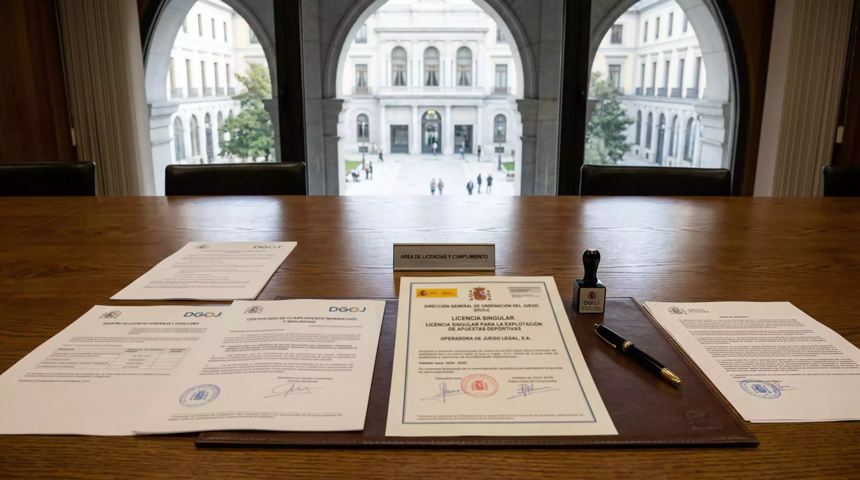 Licencia DGOJ apuestas legales Serie A Espana regulacion